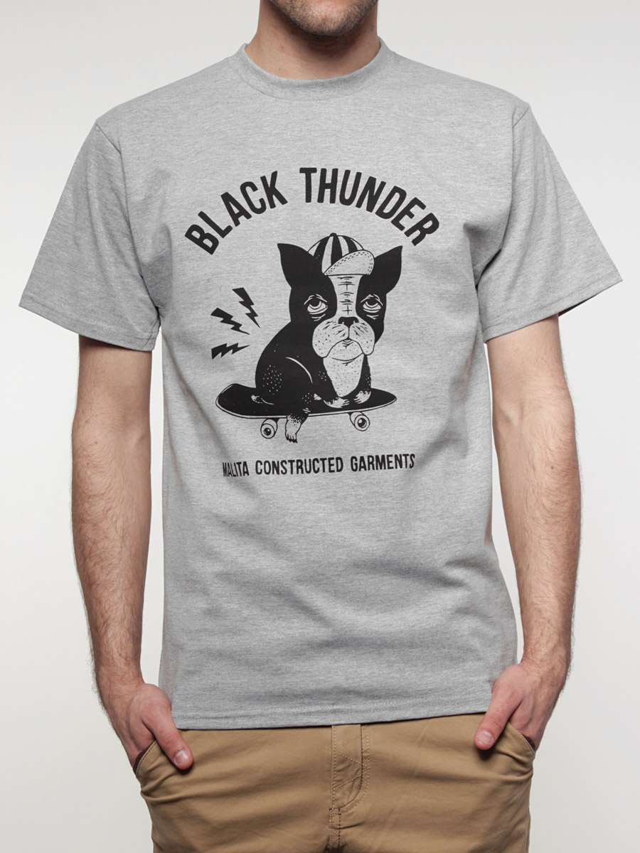 T-Shirt Malita Thunder (h-grey)