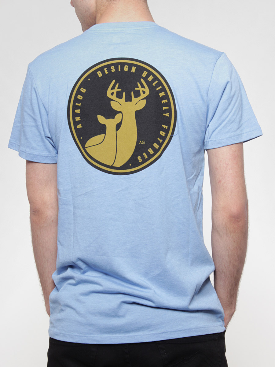 T-shirt Analog Nation Reserve (marine heather)