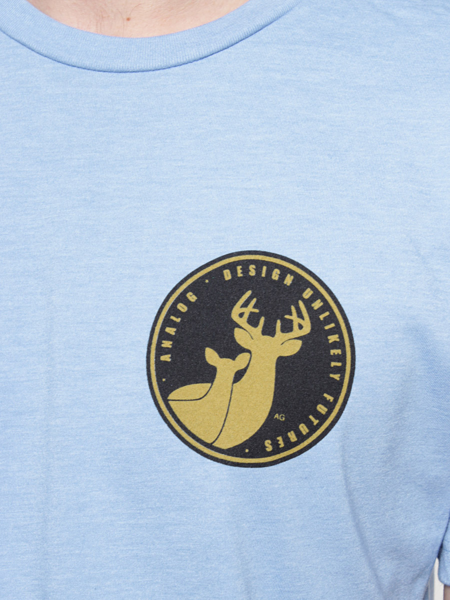 T-shirt Analog Nation Reserve (marine heather)