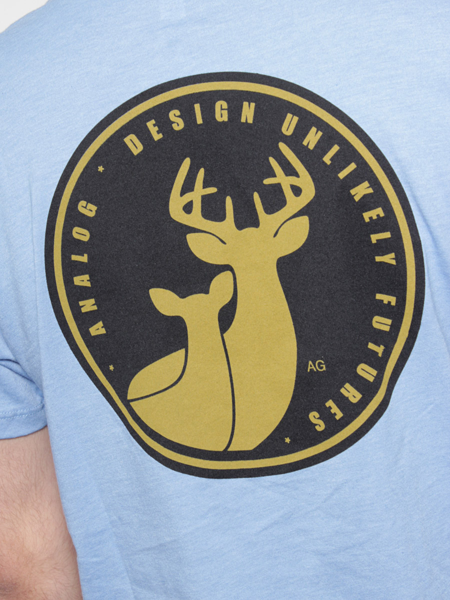 T-shirt Analog Nation Reserve (marine heather)