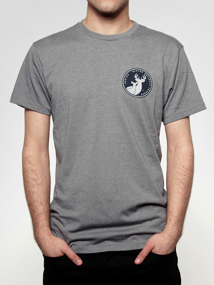 T-shirt Analog Nation Reserve (drk athletic heather)