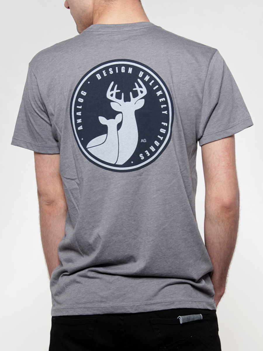 T-shirt Analog Nation Reserve (drk athletic heather)