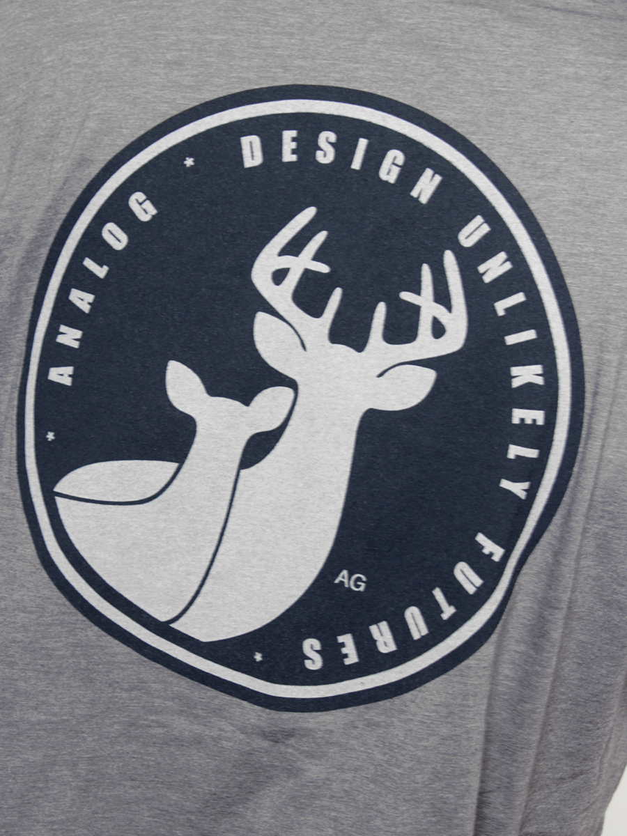 T-shirt Analog Nation Reserve (drk athletic heather)
