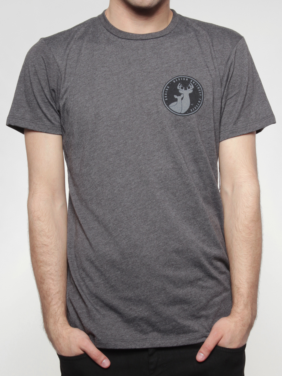 T-shirt Analog Nation Reserve (charcoal heather)