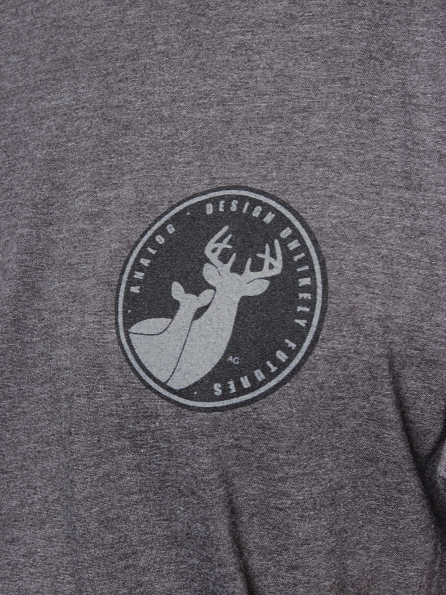 T-shirt Analog Nation Reserve (charcoal heather)
