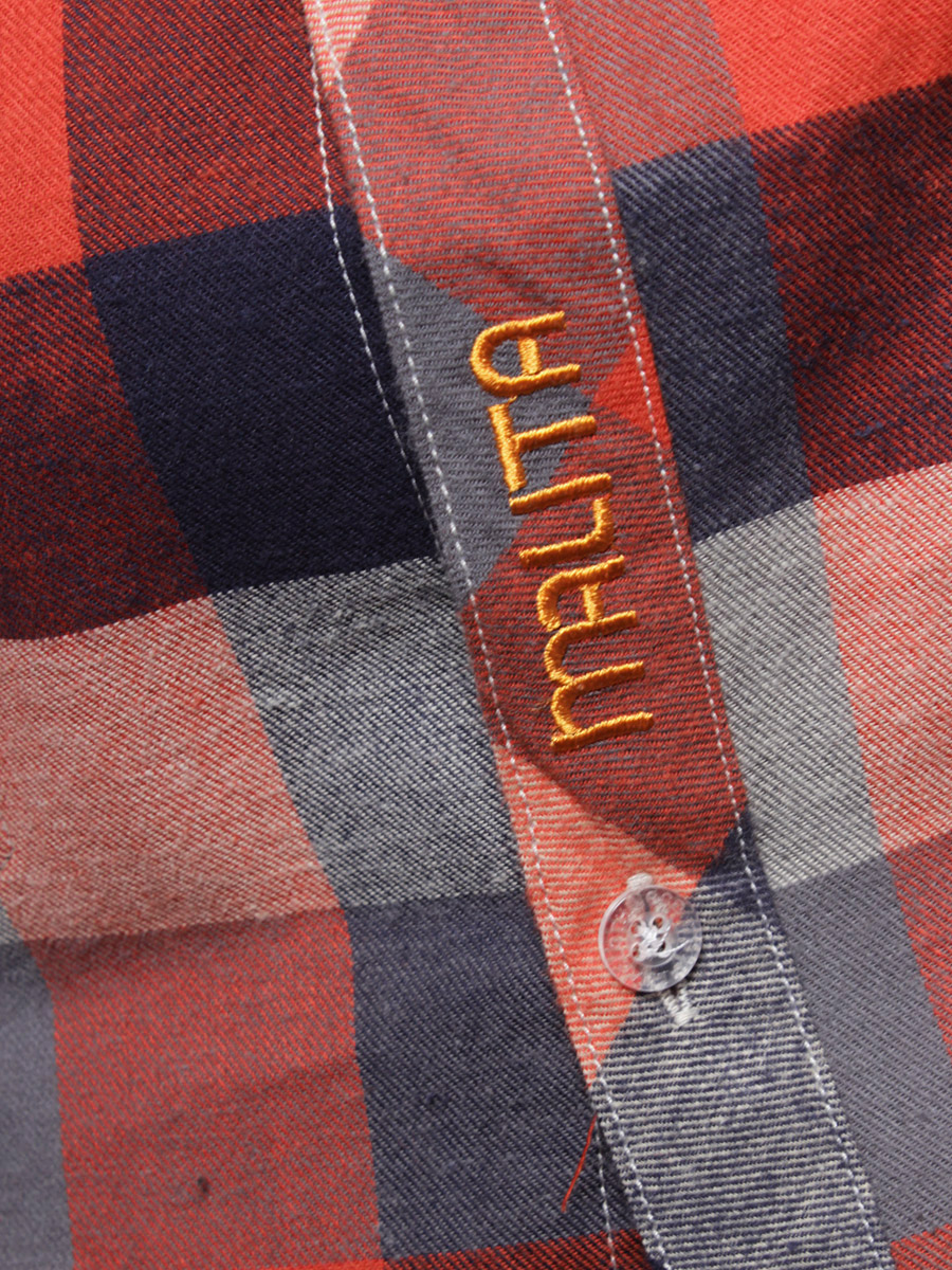 Koszula Malita Classic (orange/navy)