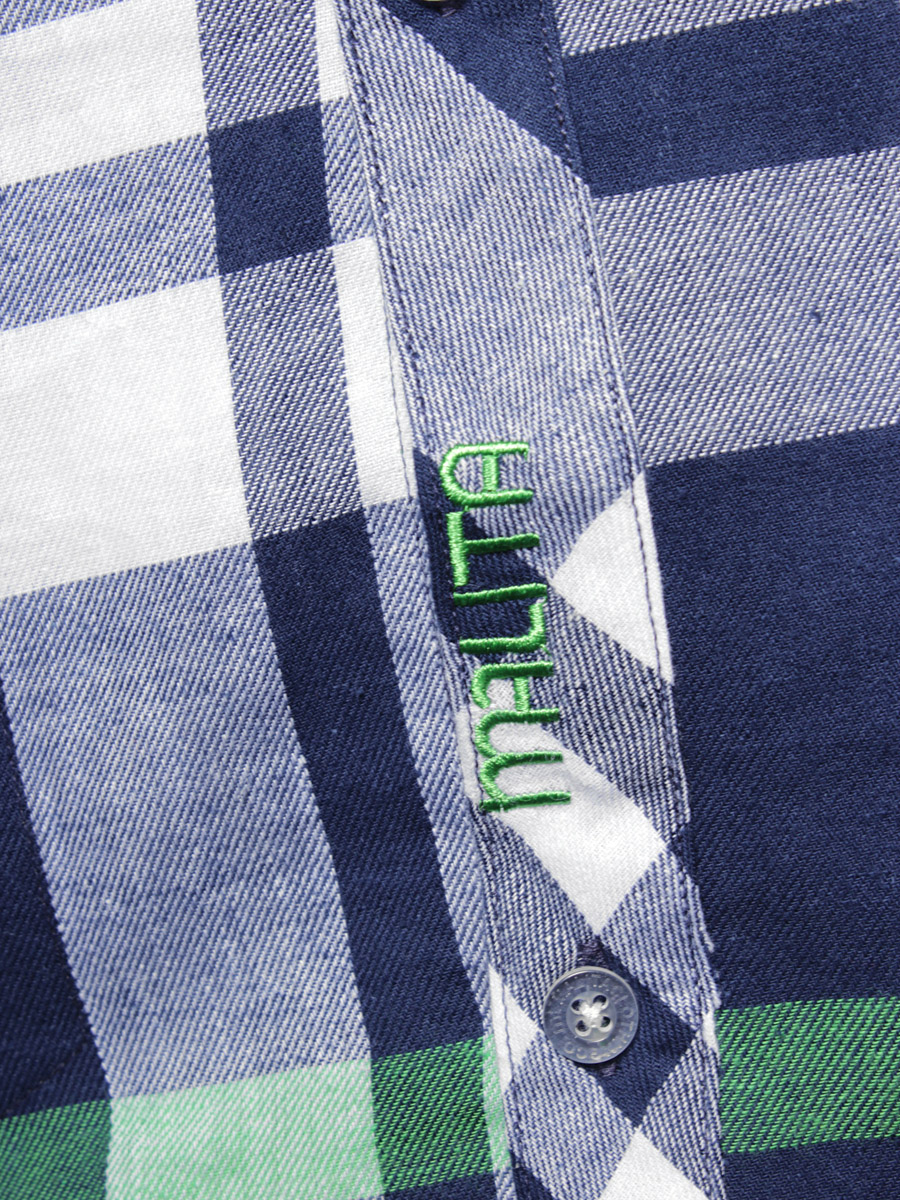 Koszula Malita Classic (navy/green)