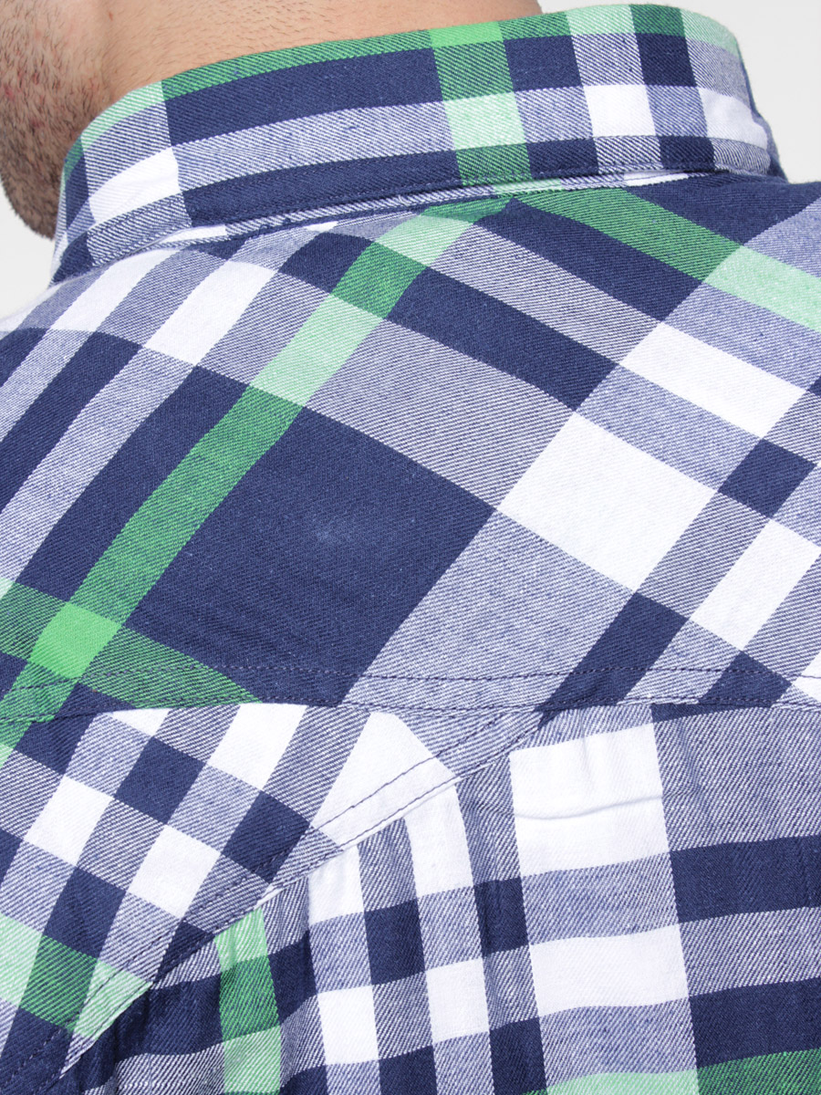 Koszula Malita Classic (navy/green)