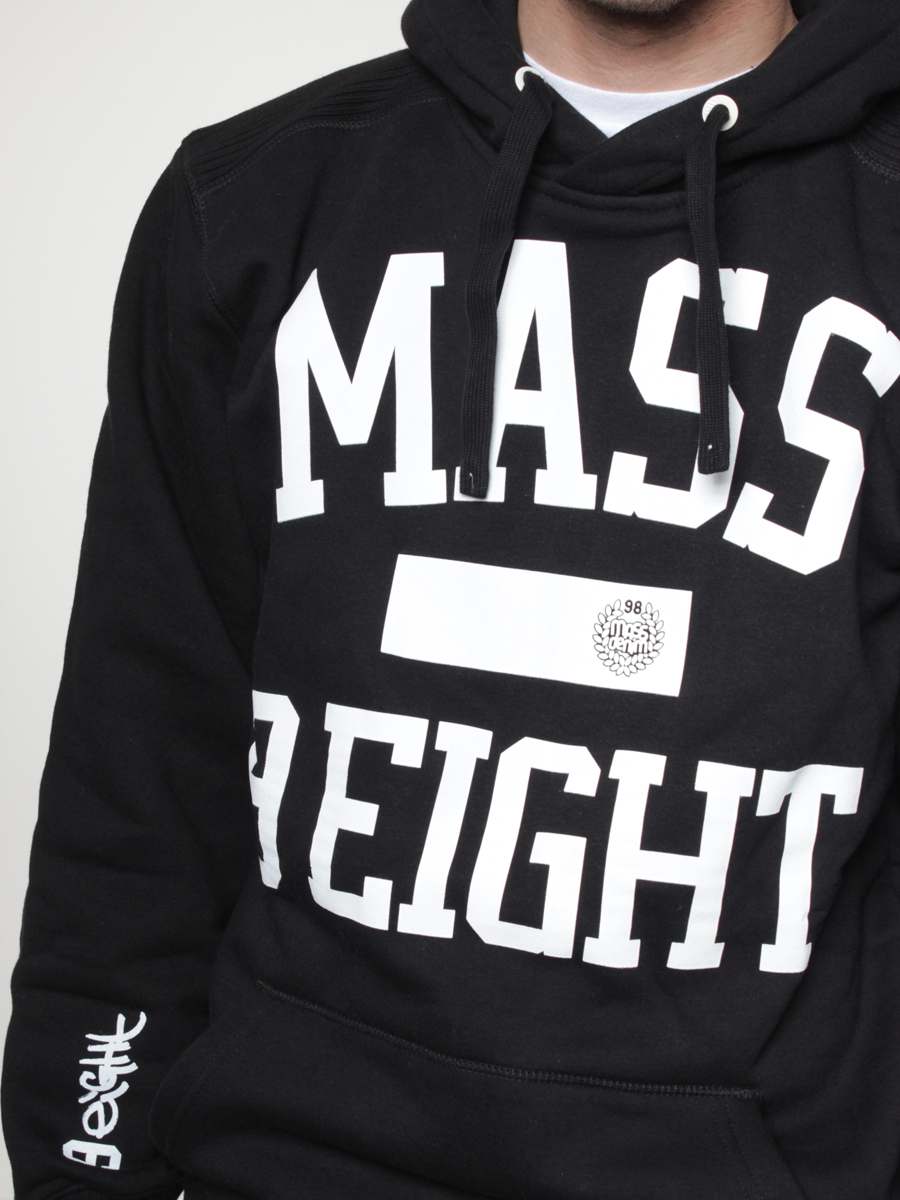Bluza z kapturem Mass Athletic HD (czarna)