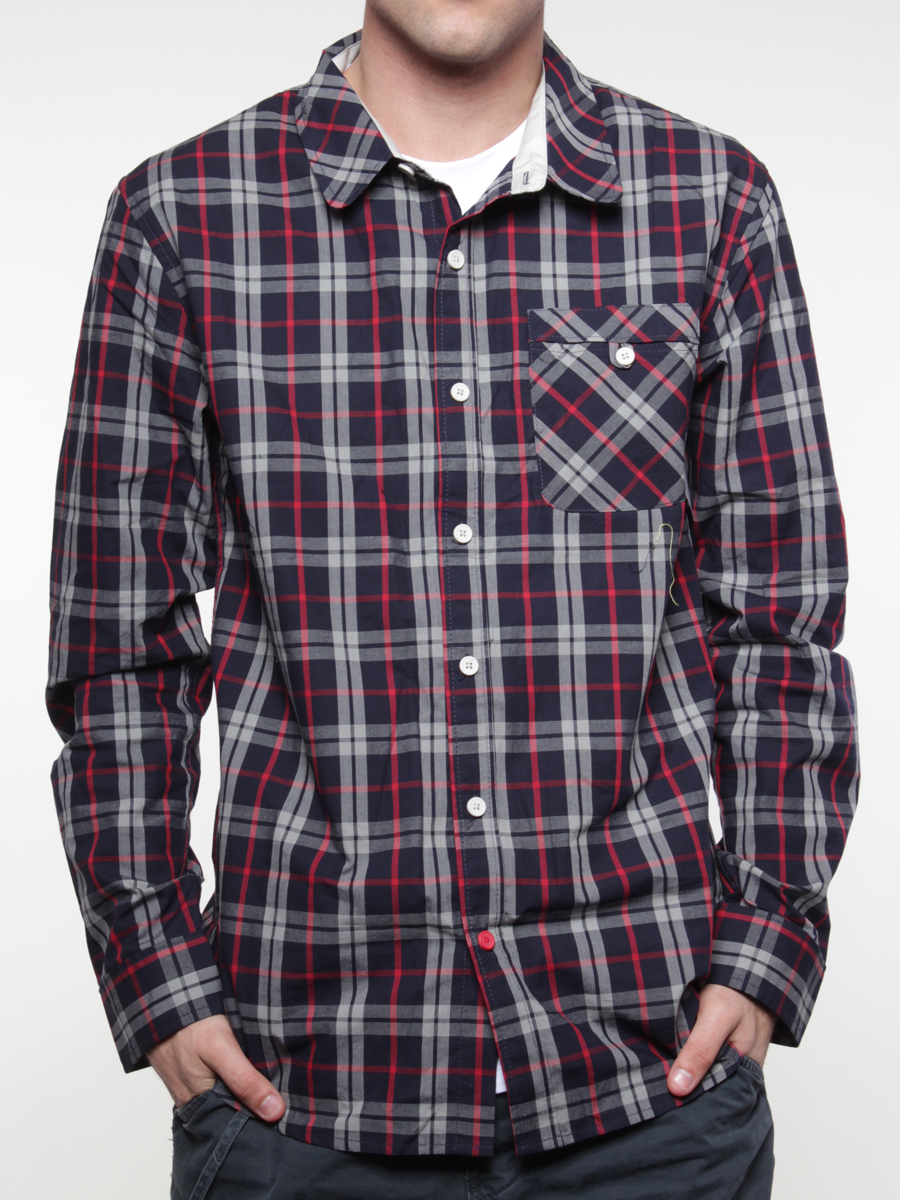 Koszula eS Watson L/S Flannel (black)