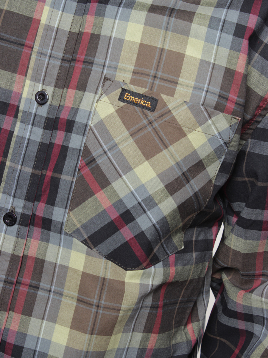 Koszula Emerica Garcia L/S Flannel (black)