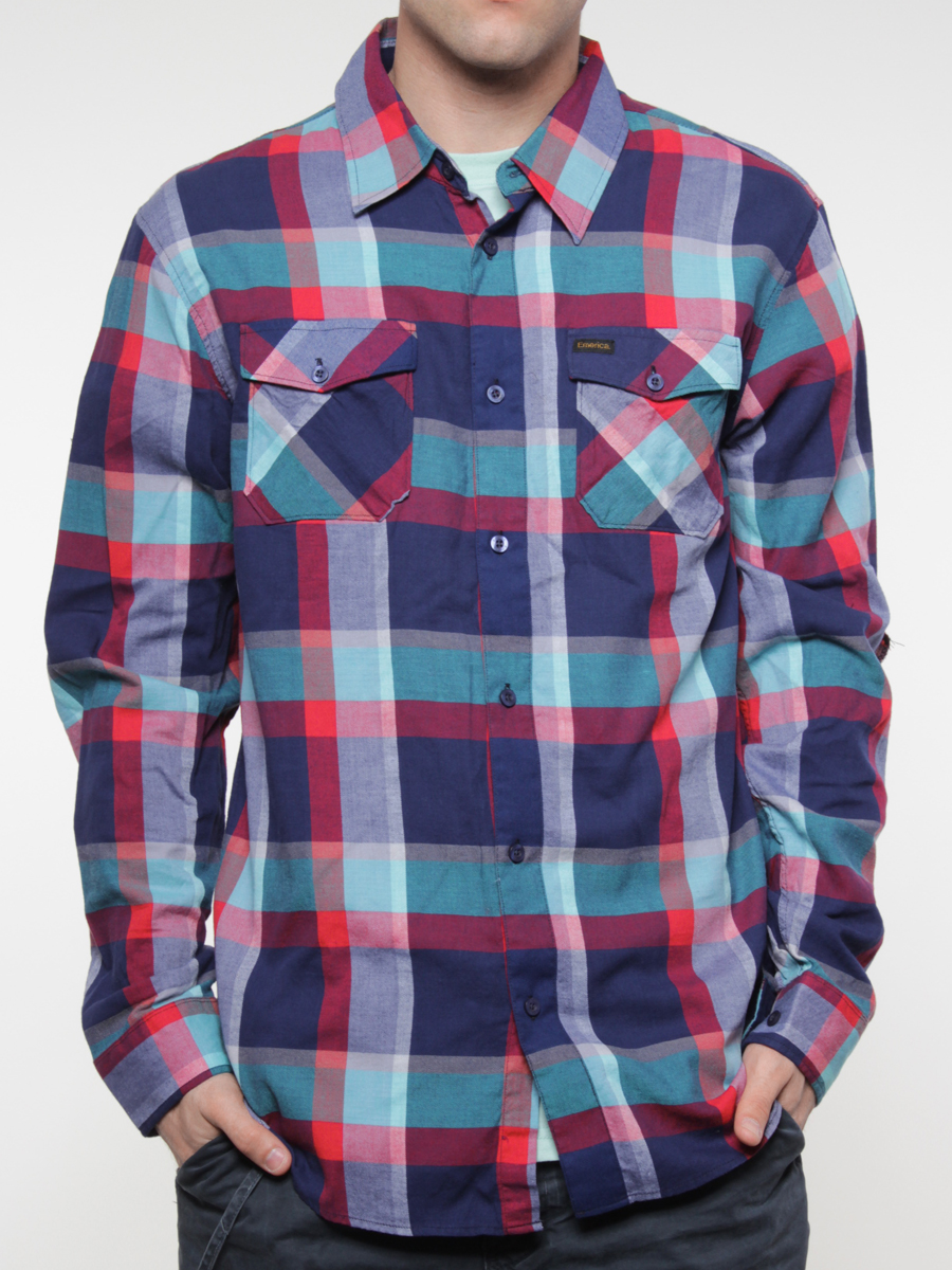 Koszula Emerica Smashout L/S Flannel (navy)