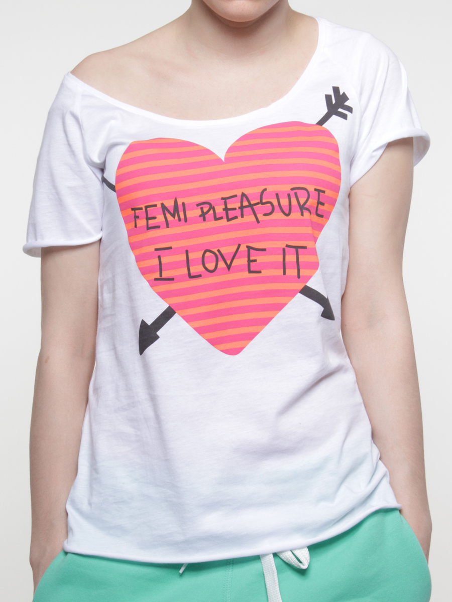 Koszulka Femi Pleasure Rona Wmn (wht)