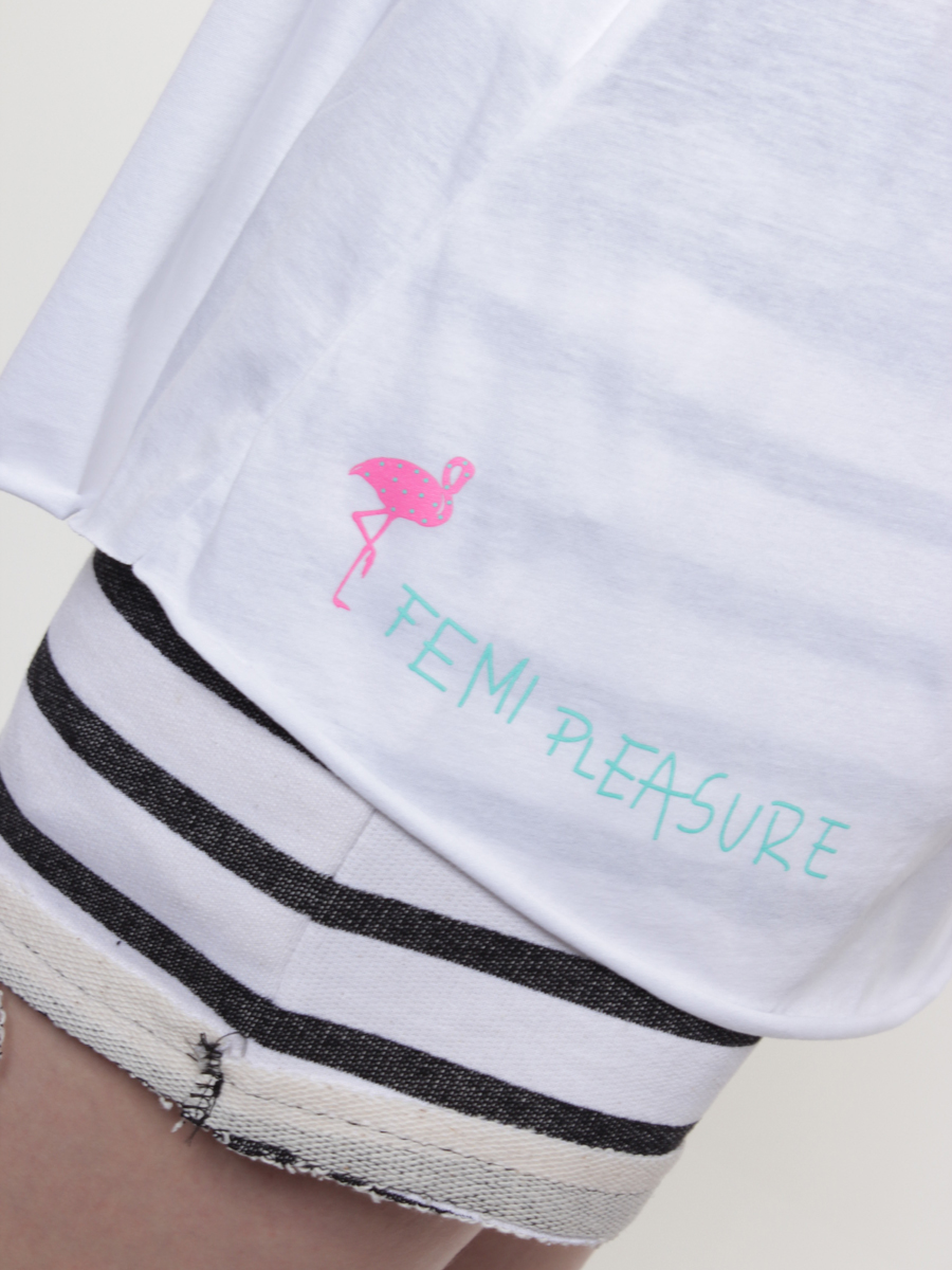 Koszulka Femi Pleasure Flan Wmn (wht)