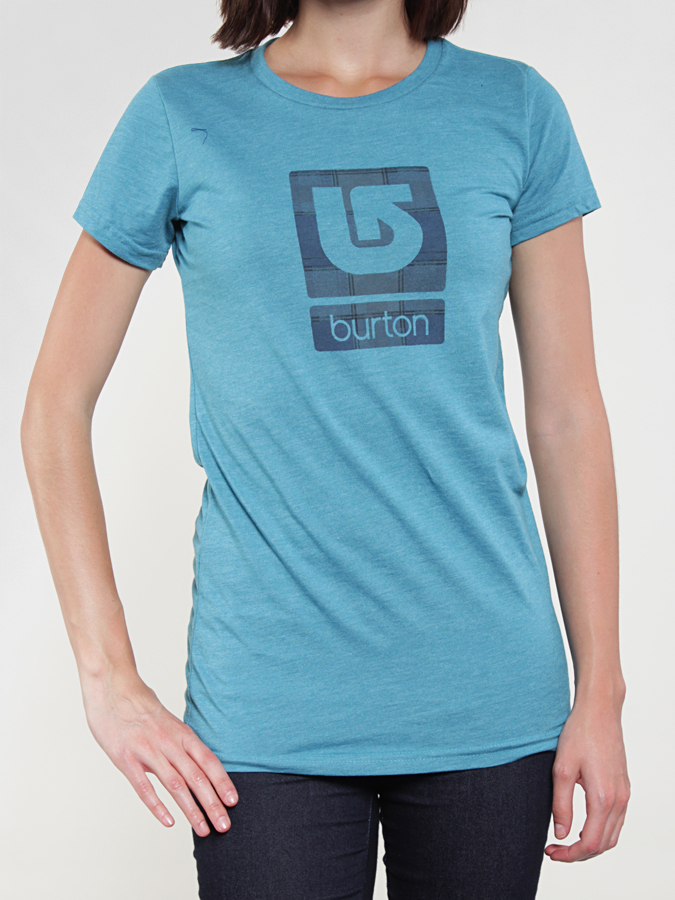 T-Shirt Burton Logo Fill Wmn (heather peacock)