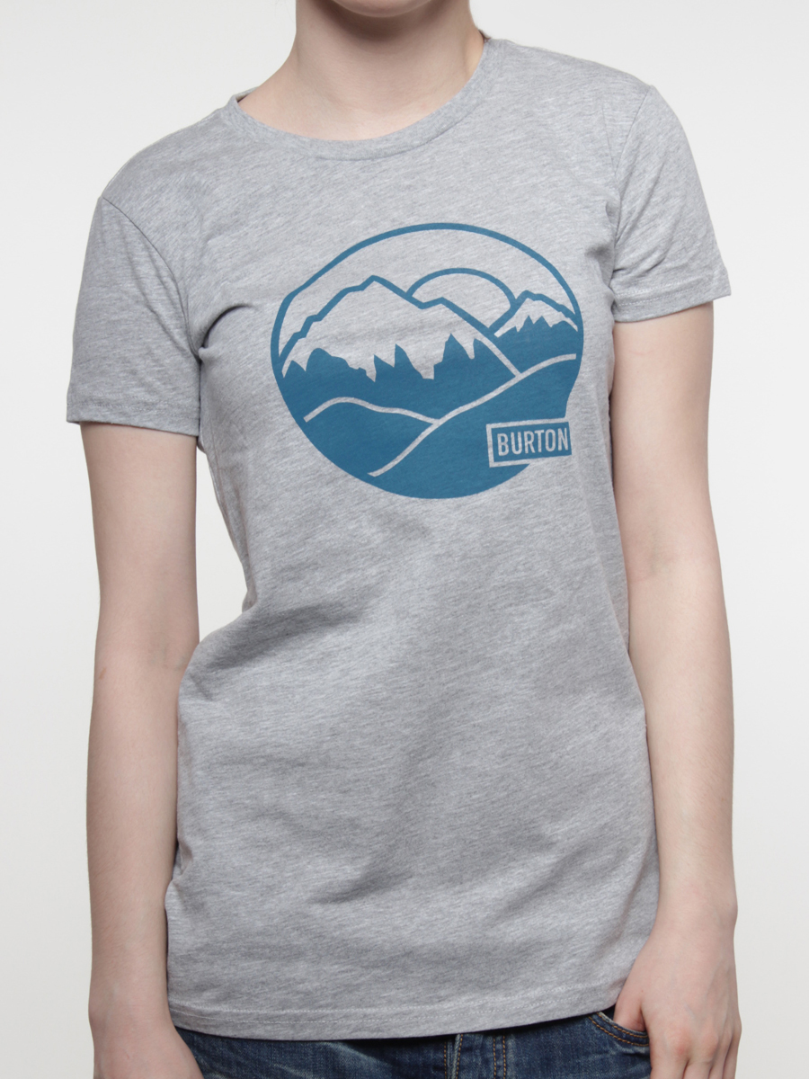 T-Shirt Burton Seal Wmn (heather grey)