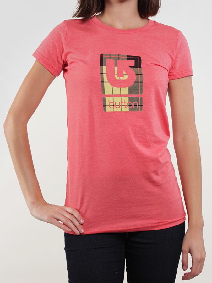 T-Shirt Burton Logo Fill Wmn (heather berry)