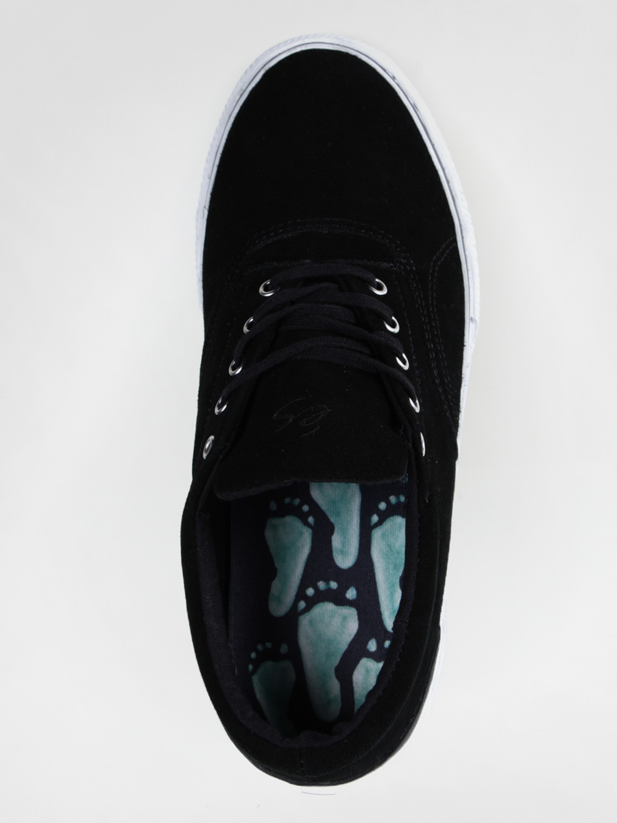 Buty éS Manderson (black/white/gum)