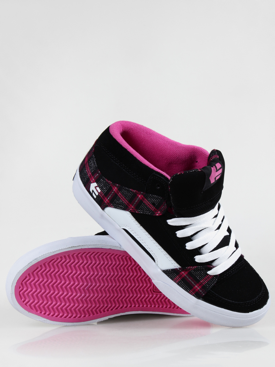 Dziecięce buty Etnies Kids RVM Vulc (black/black/pink)