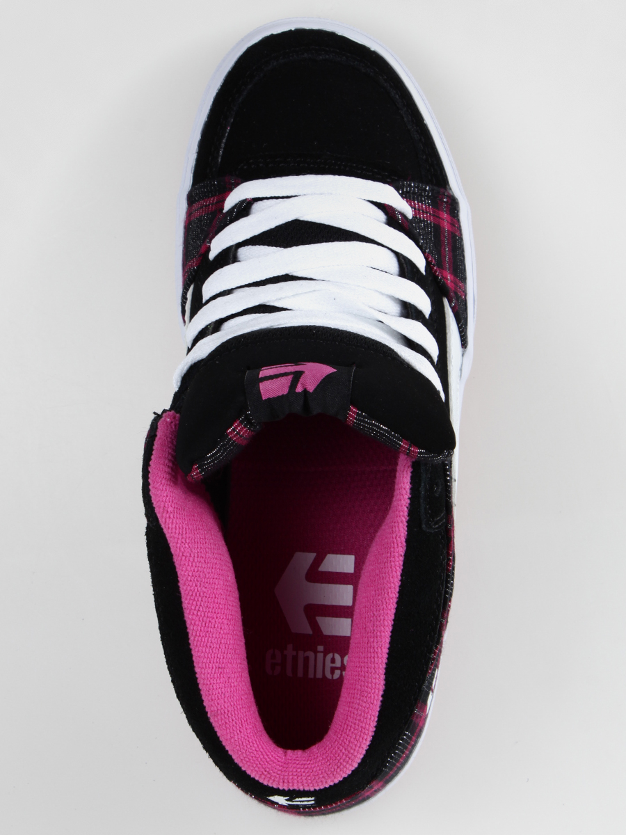 Dziecięce buty Etnies Kids RVM Vulc (black/black/pink)