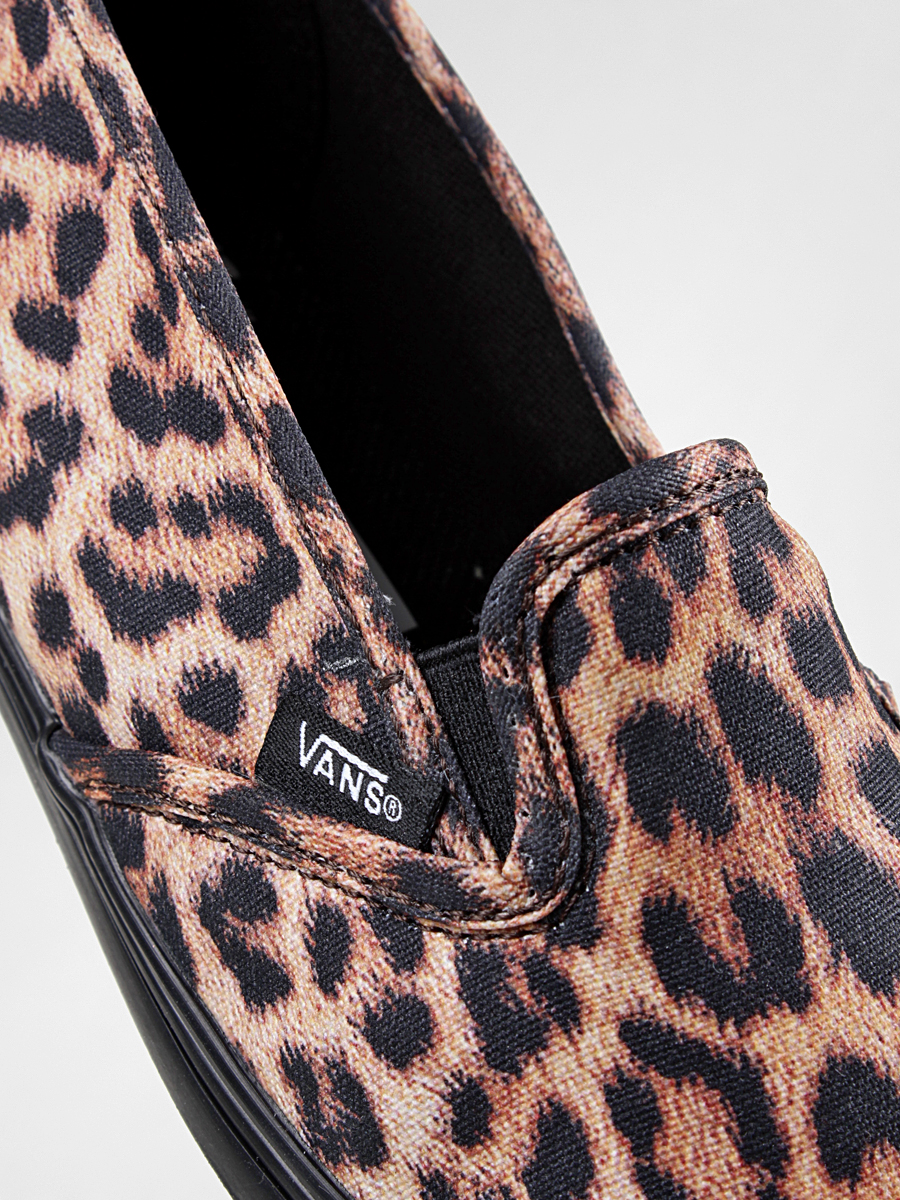 Buty Vans SlipOn Lo Pro Leopard Wmn (black)