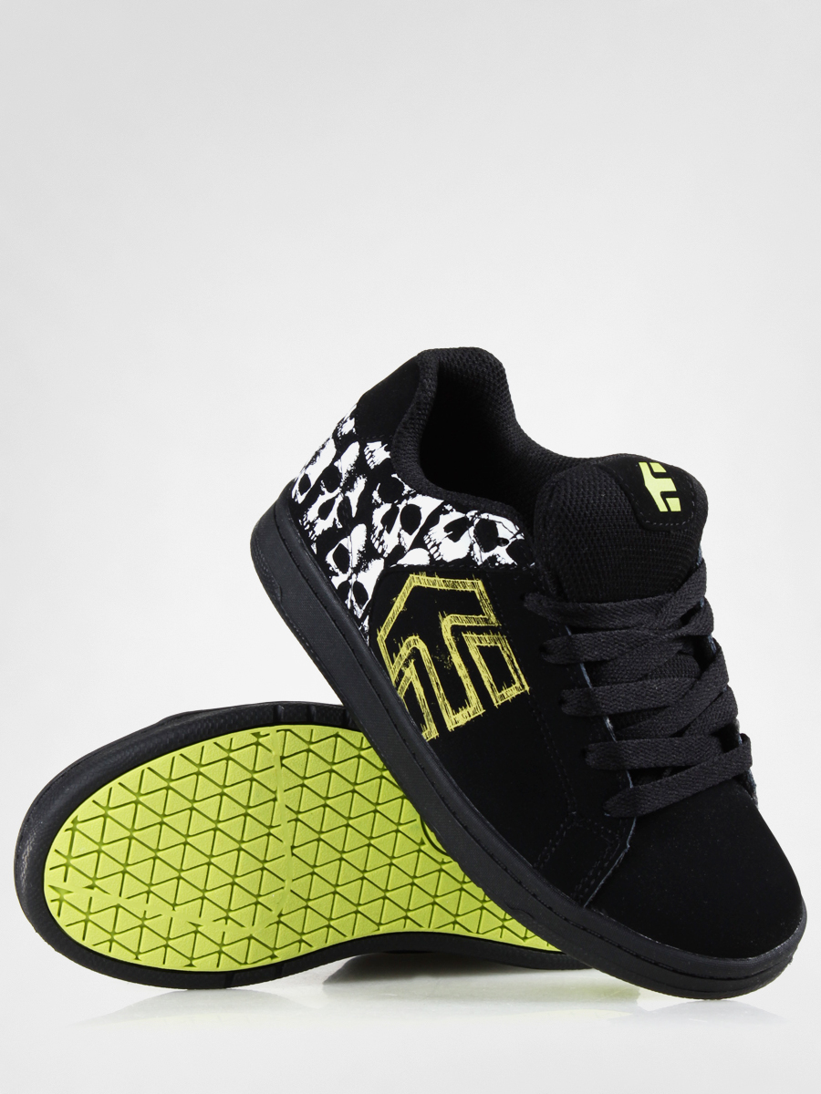 Dziecięce buty Etnies Kids Wraith (black/white/green)