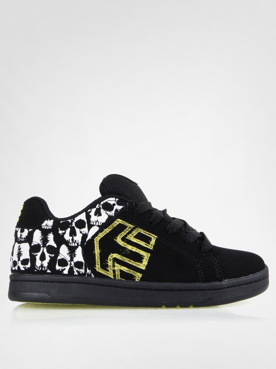 Dziecięce buty Etnies Kids Wraith (black/white/green)