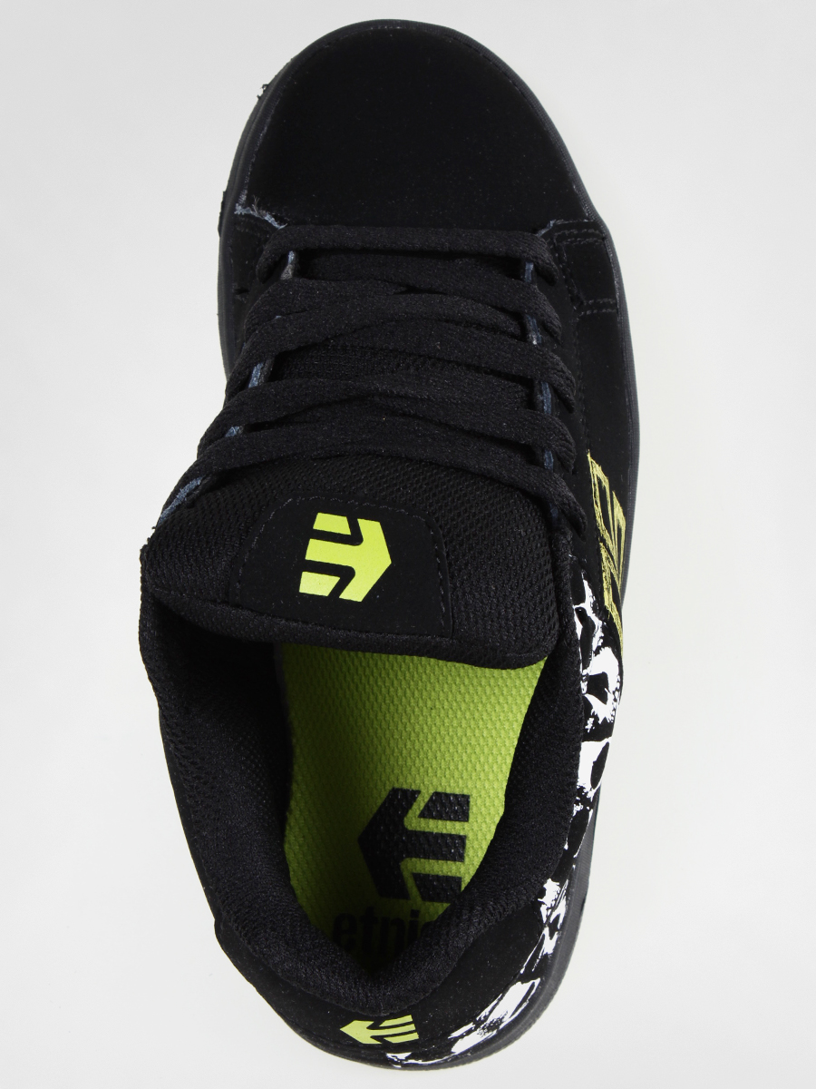 Dziecięce buty Etnies Kids Wraith (black/white/green)