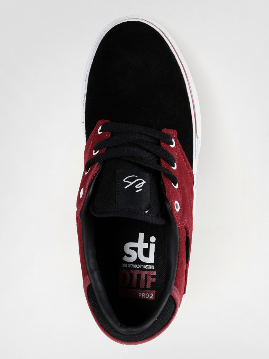 Buty éS Edgar (maroon/black/white)