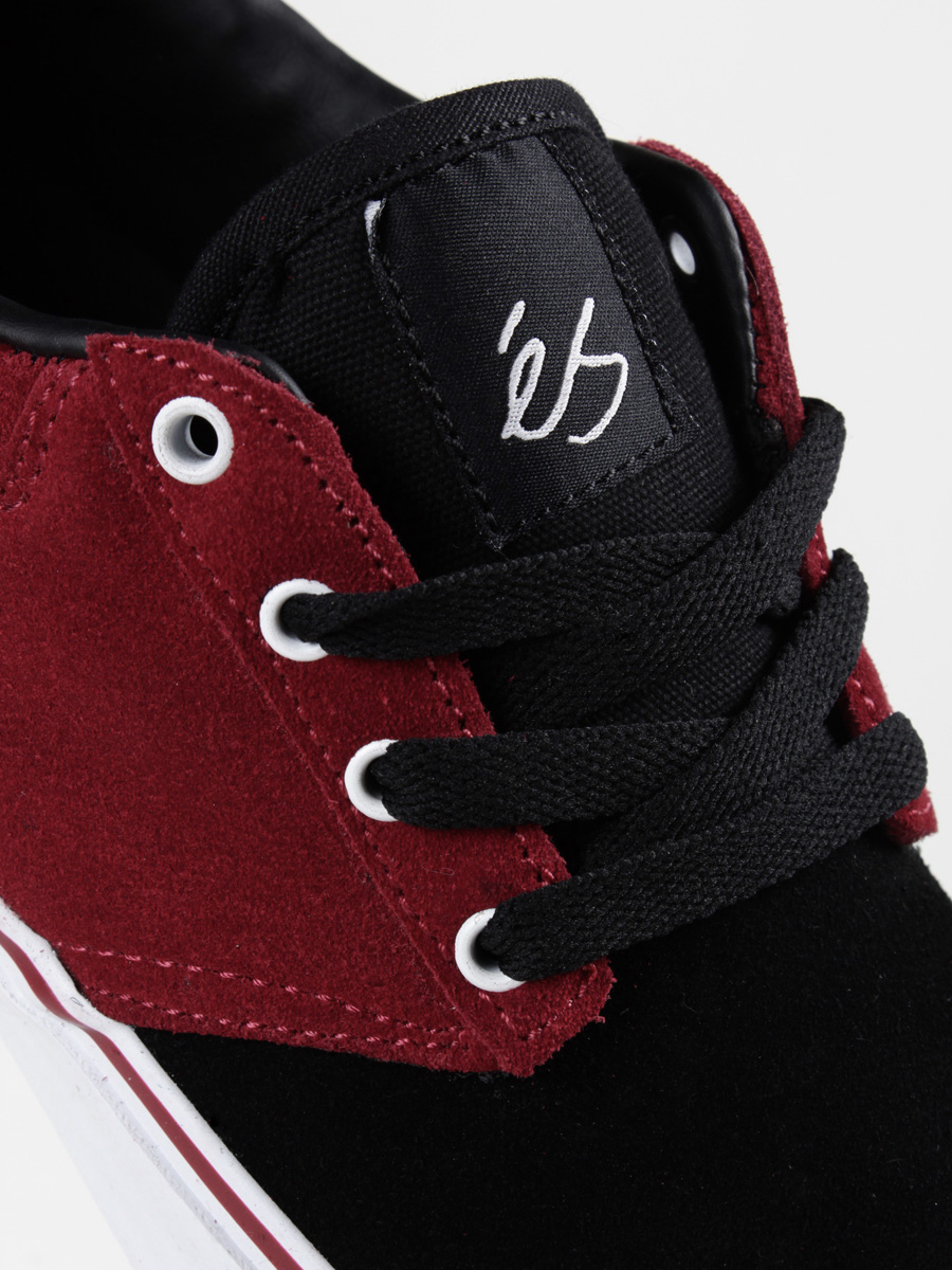 Buty éS Edgar (maroon/black/white)