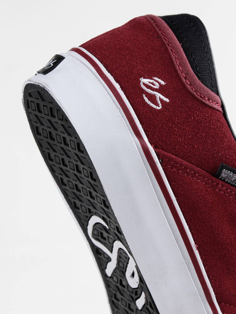 Buty éS Edgar (maroon/black/white)