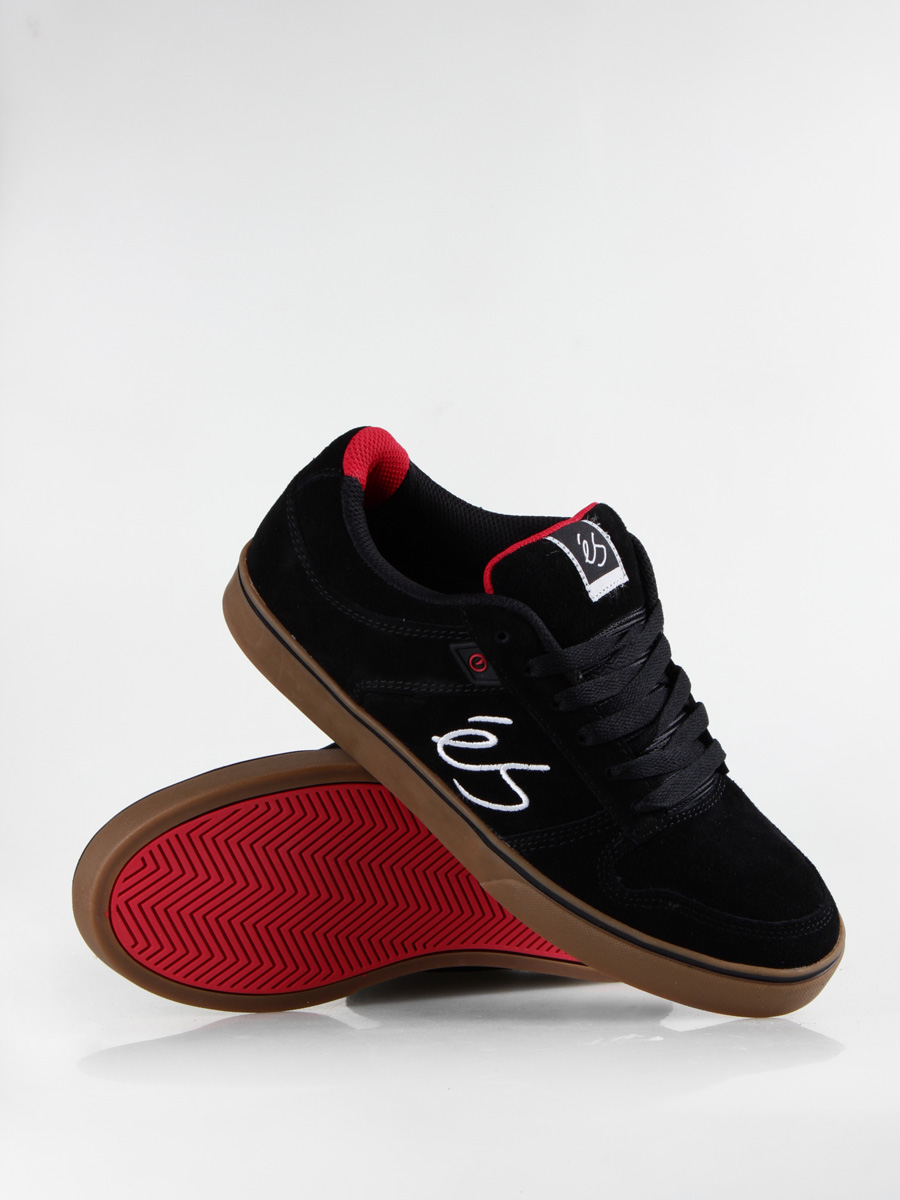 Buty éS Bedford (black/red/gum)