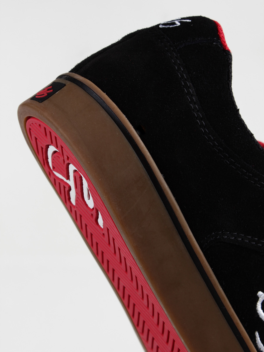 Buty éS Bedford (black/red/gum)
