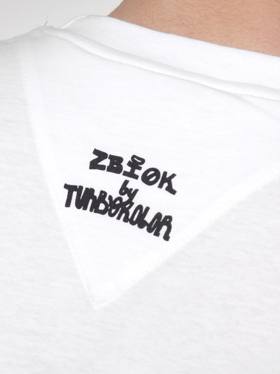 T-Shirt Turbokolor Zbiok sk8 (biały)