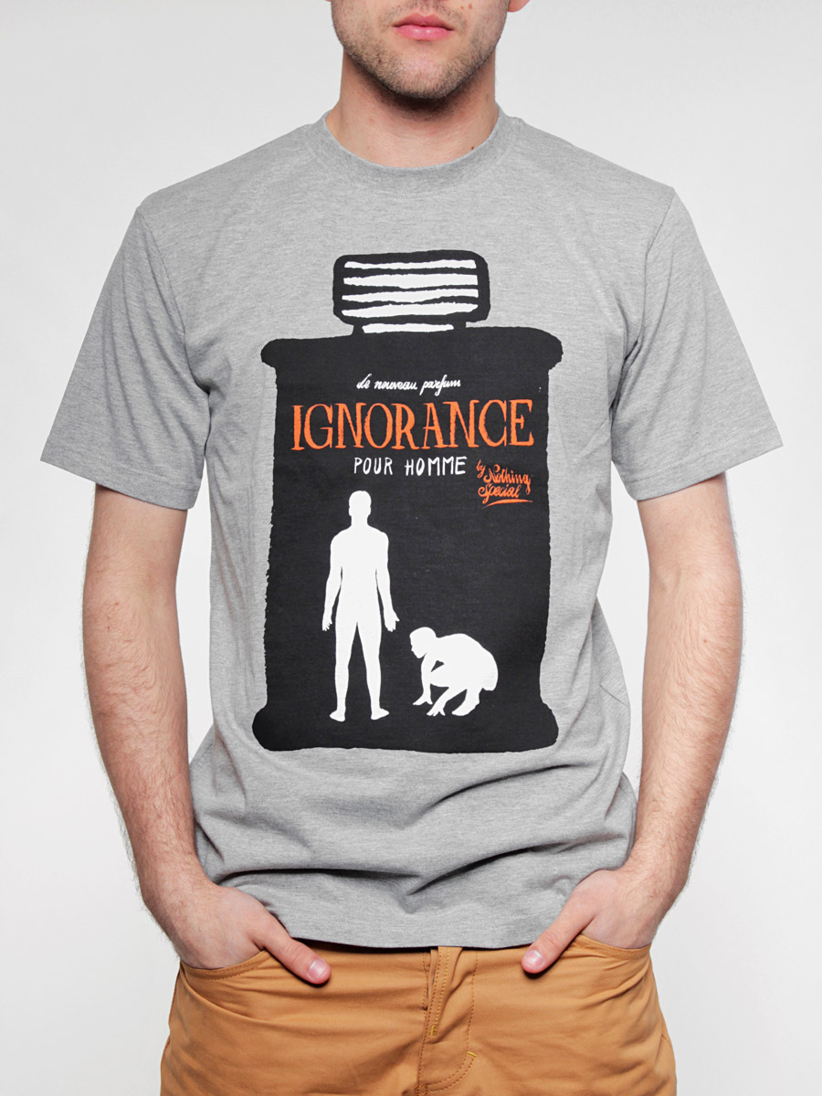 T-Shirt Turbokolor Ignoran (szara)