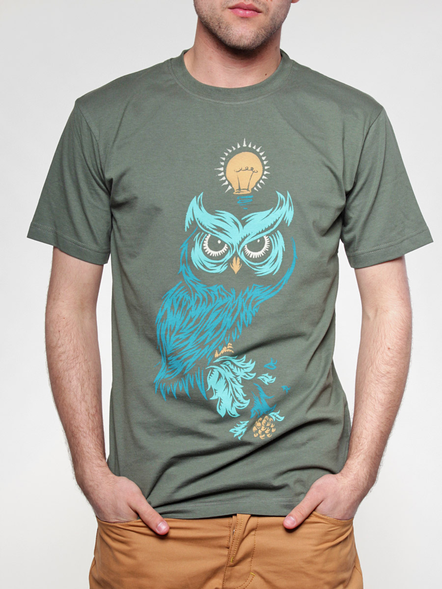 T-Shirt Turbokolor Sapiens (zielona)