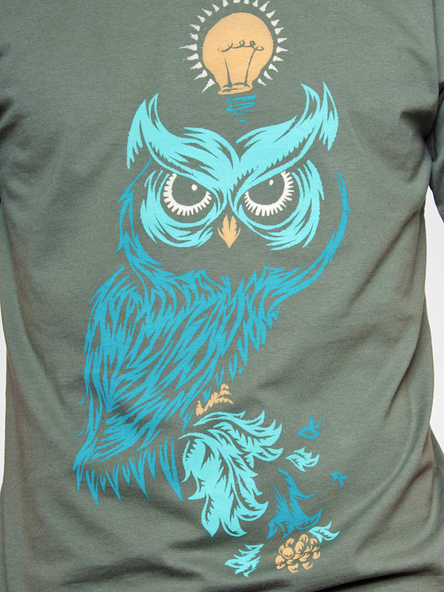 T-Shirt Turbokolor Sapiens (zielona)