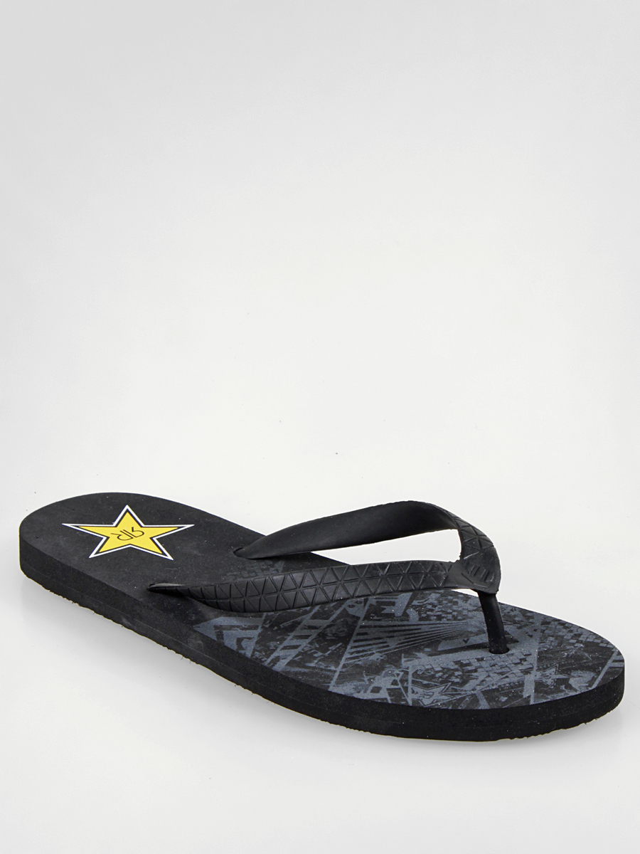 Klapki japonki Etnies Todos (black, grey, yellow)