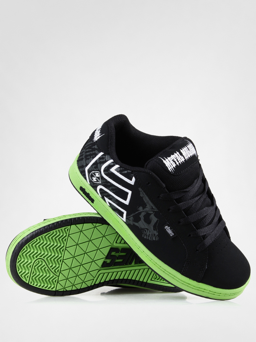 Dziecięce buty Etnies Kids Metal Mulisha Fader (black/white/green)