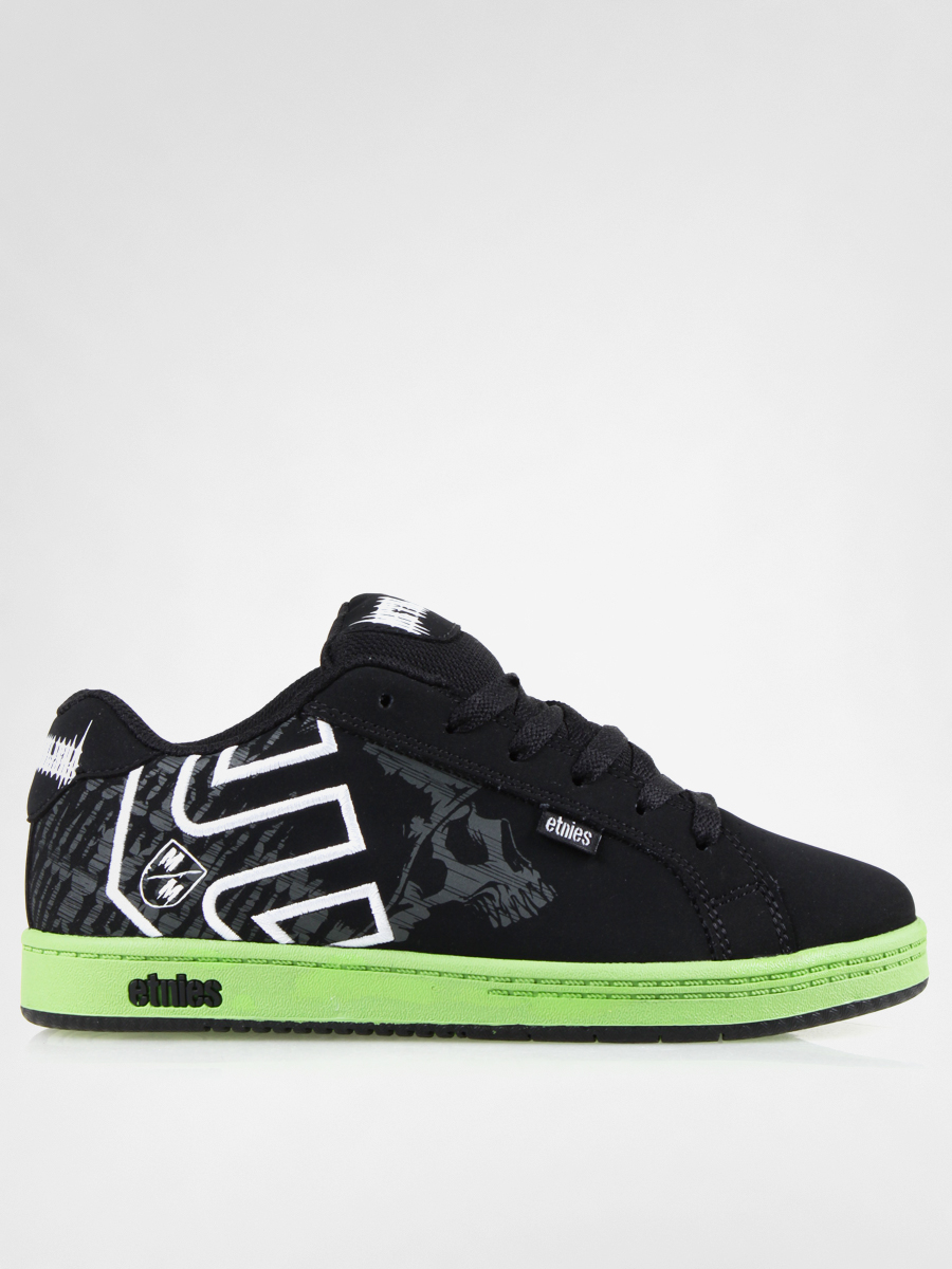 Dziecięce buty Etnies Kids Metal Mulisha Fader (black/white/green)
