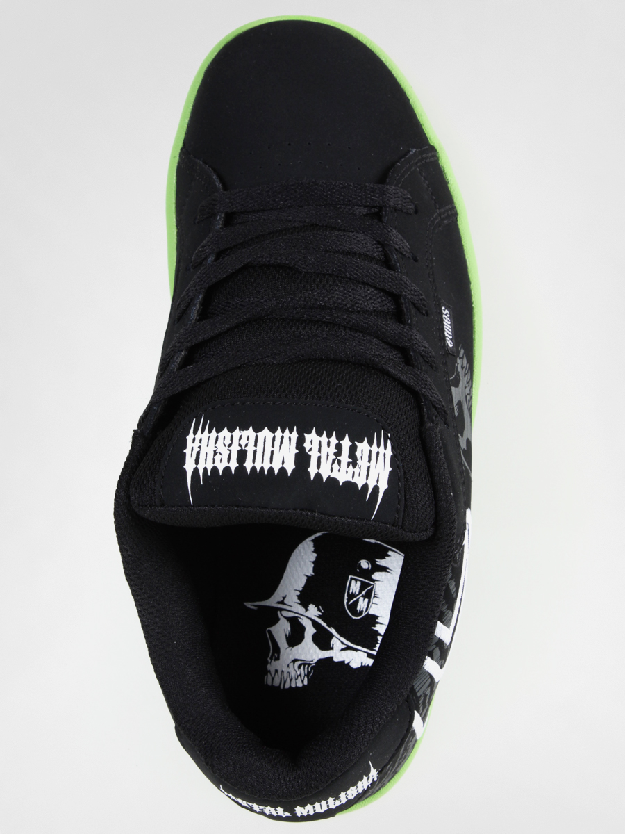 Dziecięce buty Etnies Kids Metal Mulisha Fader (black/white/green)