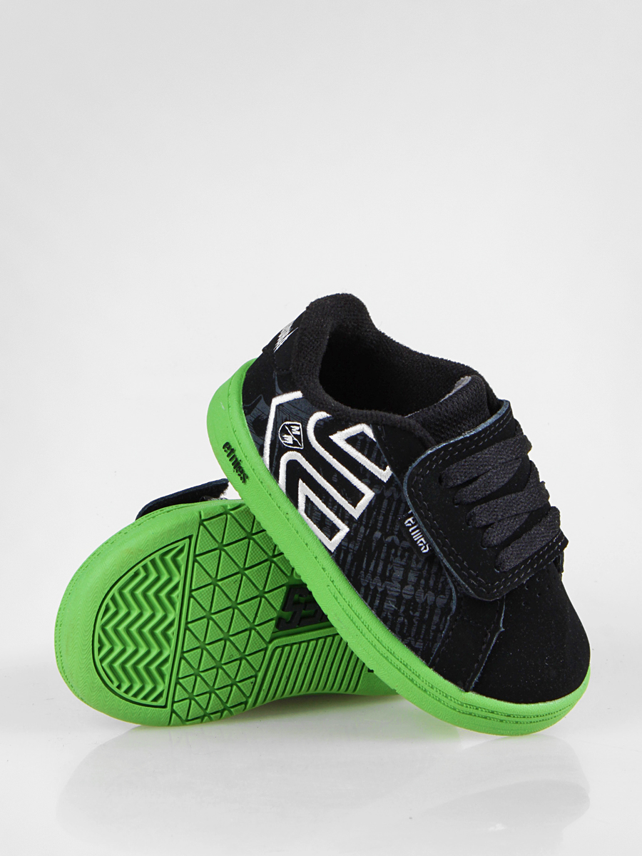 Dziecięce buty Etnies Kids Metal Mulisha Fader (black/white/green)