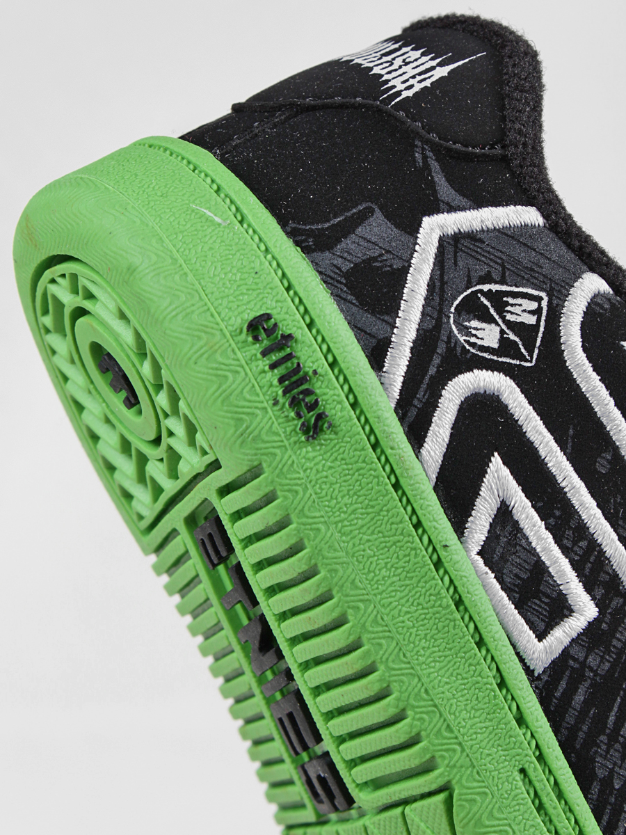 Dziecięce buty Etnies Kids Metal Mulisha Fader (black/white/green)