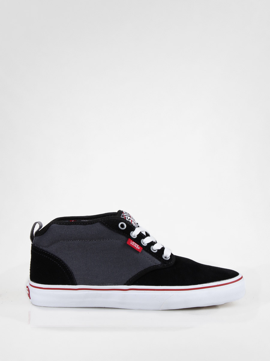 Buty Vans Atwood Mid (canvas/black/grey/red)