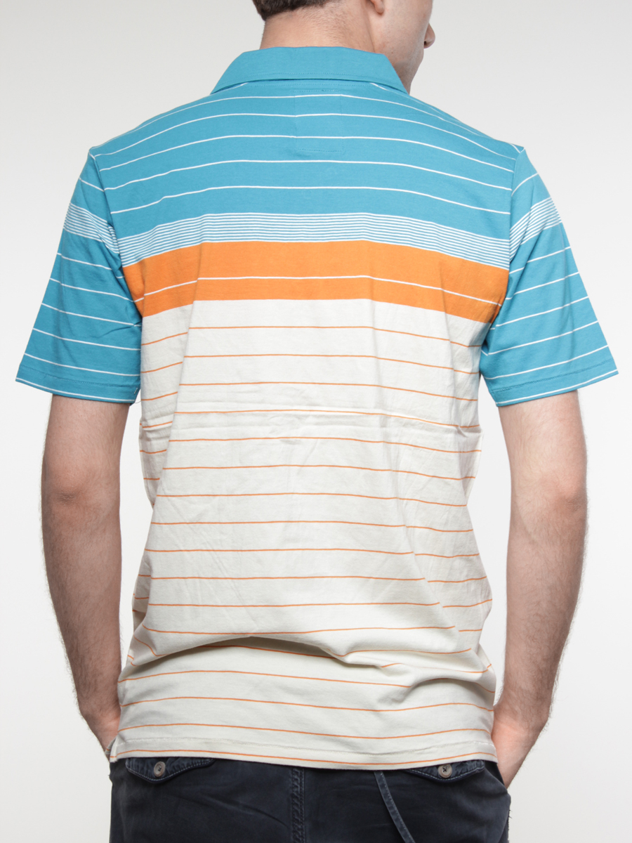 Koszulka polo Burton Time Line (peacock)