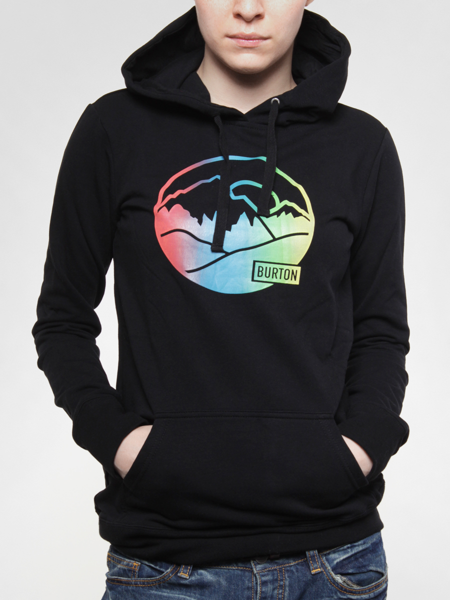 Bluza z kapturem Burton Seal Po Wmn (true black)