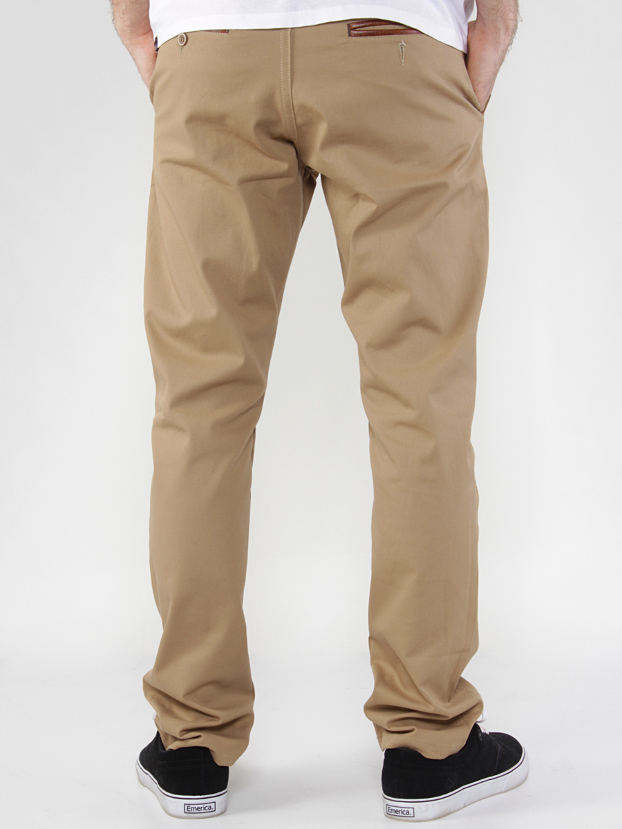 Spodnie Turbokolor Chinos Slim Fit (khaki)