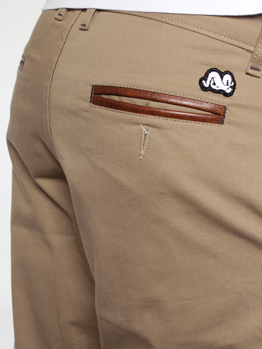 Spodnie Turbokolor Chinos Slim Fit (khaki)