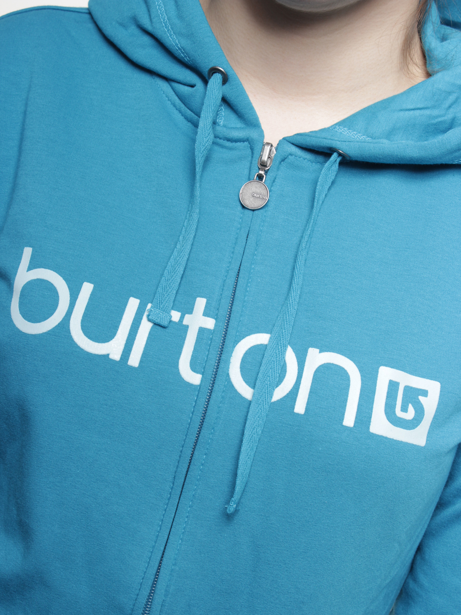 Bluza z kapturem Burton Her Logo FZ Wmn (peacock)