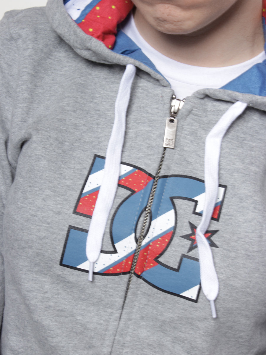 Bluza z kapturem DC Terraine Zip  Wmn (heather grey)
